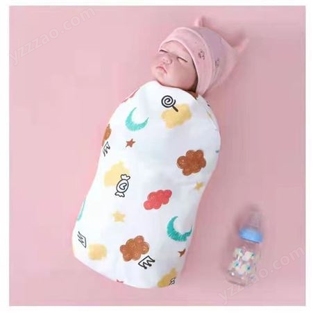 新生婴儿儿产房包单初生纯棉春秋包被虎年宝宝裹布襁褓巾抱被用品