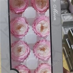 永生玫瑰 一盒8朵 4cm 一级鲜花 干花出售 手工艺术品